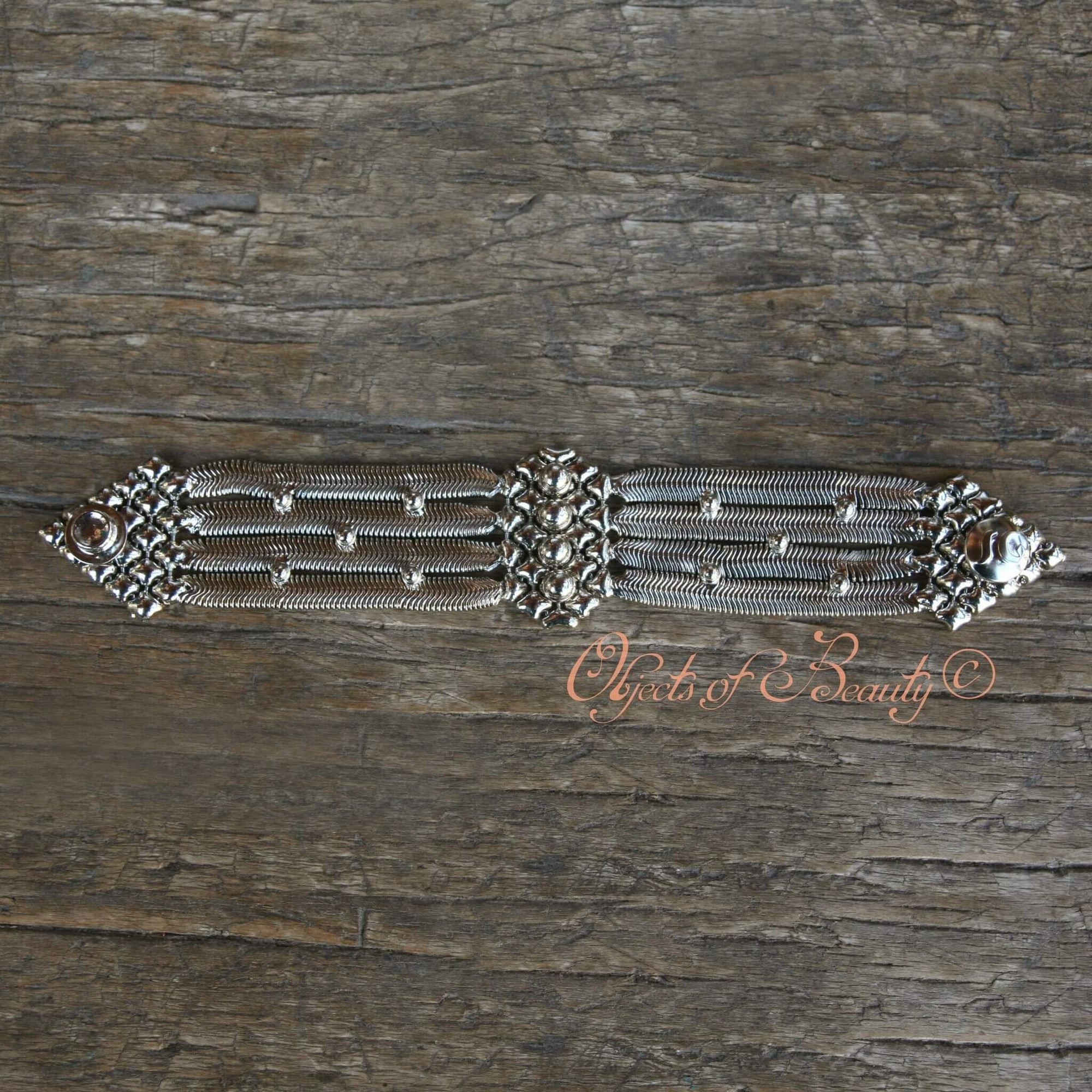 Cicera SG Liquid Metal Bracelet Bracelets Sergio Gutierrez Liquid Metal Jewelry 