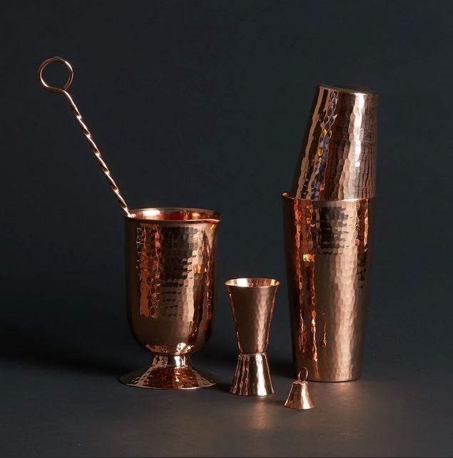 Essential Copper Mixologist Set Copper Barware Sertodo Copper 