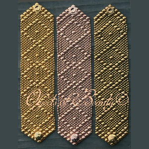 Golden Liquid Diamond SG Liquid Metal Bracelet Bracelets Sergio Gutierrez Liquid Metal Jewelry 