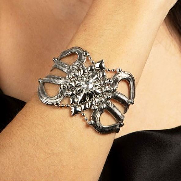 Ice Star Flower SG Liquid Metal Bracelet liquid metal bracelet Sergio Gutierrez Liquid Metal Jewelry 