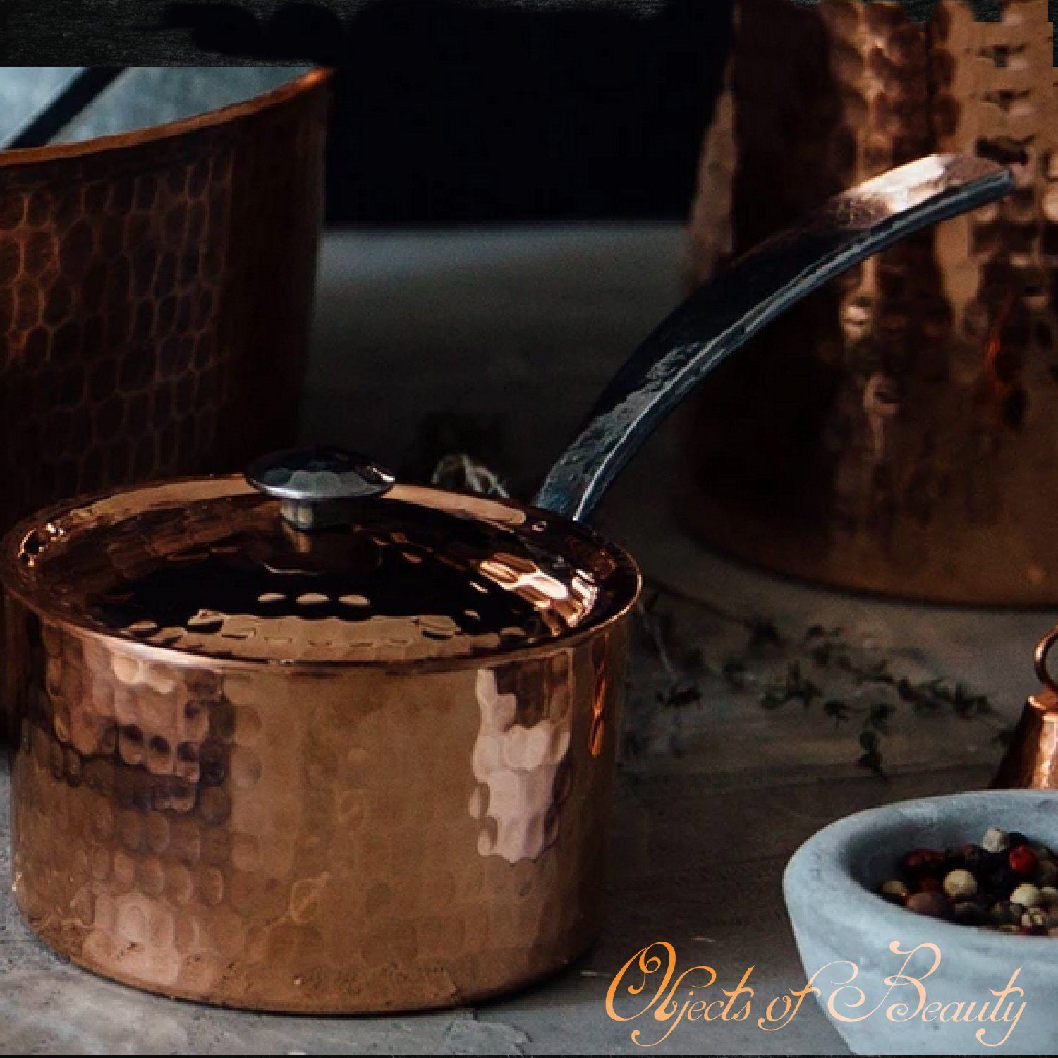 Petite French Copper Mini Pot with Lid | Sertodo Copper Copper Pot Sertodo Copper 