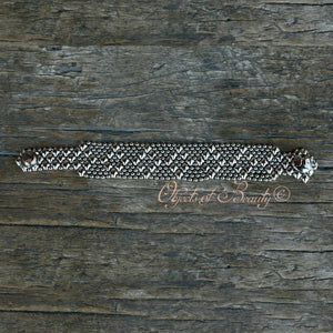 Silver Flight SG Liquid Metal Bracelet Bracelets Sergio Gutierrez Liquid Metal Jewelry B4 7.5" Standard Nickel Silver 