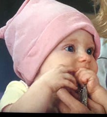 Holly Teething on Liquid Silver