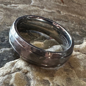 River Titanium Ring by Luca Vale | Yellowstone Spirit Southwestern Collection