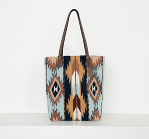 Santa Fe Sky Wool Tote ONE OF A KIND! | Yellowstone Spirit Southwestern Collection