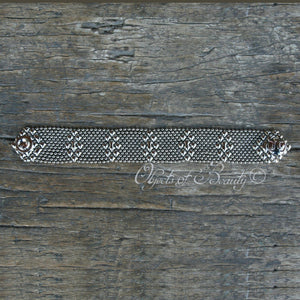 Antique Silver Lauren's Answer Skyler White ~ Breaking Bad Bracelet | SG Liquid Silver | Yellowstone Spirit Southwestern Collection Bracelets Sergio Gutierrez Liquid Metal Jewelry 