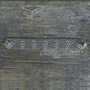 Antique Silver Lauren's Answer Skyler White ~ Breaking Bad Bracelet | SG Liquid Silver | Yellowstone Spirit Southwestern Collection Bracelets Sergio Gutierrez Liquid Metal Jewelry 
