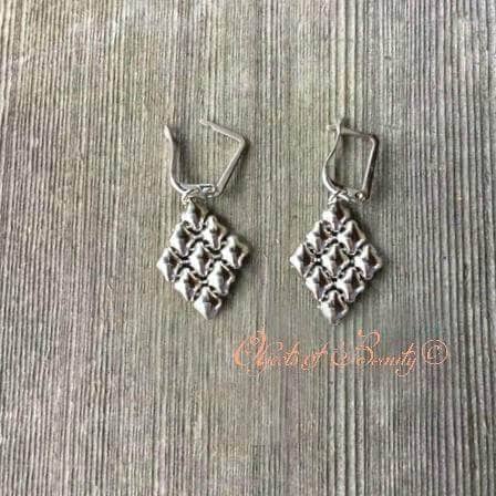 Any Way You Look At It SG Liquid Silver Earrings Earrings Sergio Gutierrez Liquid Metal Jewelry 