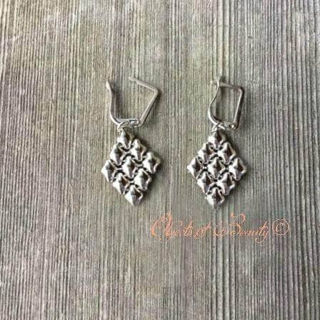 Any Way You Look At It SG Liquid Silver Earrings Earrings Sergio Gutierrez Liquid Metal Jewelry 