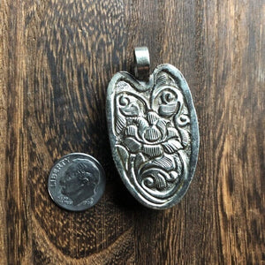 Bear Carved Bone Pendant Small | Yellowstone Spirit Southwestern Collection & Spirit Animal Collection Bear Necklace Objects of Beauty Southwest 