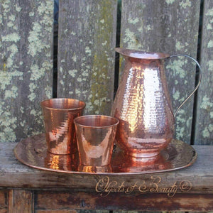 Bisotun Copper Water Pitcher by Sertodo Special Display Unit Sale 50% Off Copper Water Pitcher Sertodo Copper 