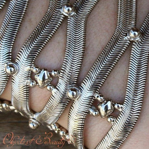 Calpurnia SG Liquid Silver Bracelet Bracelets Sergio Gutierrez Liquid Metal Jewelry 
