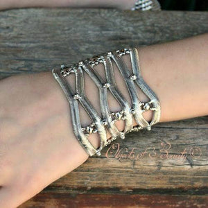 Calpurnia SG Liquid Silver Bracelet Bracelets Sergio Gutierrez Liquid Metal Jewelry 