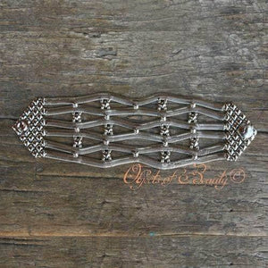 Calpurnia SG Liquid Silver Bracelet Bracelets Sergio Gutierrez Liquid Metal Jewelry 