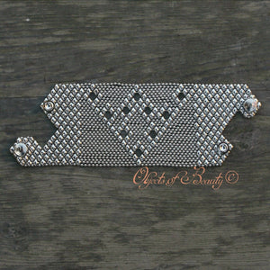 Carinthia SG Liquid Silver Bracelet Nickel Bracelets Sergio Gutierrez Liquid Metal Jewelry 