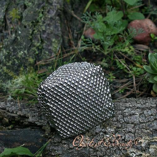 Cassiopeia SG Liquid Metal Mesh Bag Purses and Bags Sergio Gutierrez Liquid Metal Jewelry 