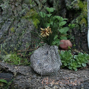 Cassiopeia SG Liquid Metal Mesh Bag Purses and Bags Sergio Gutierrez Liquid Metal Jewelry 