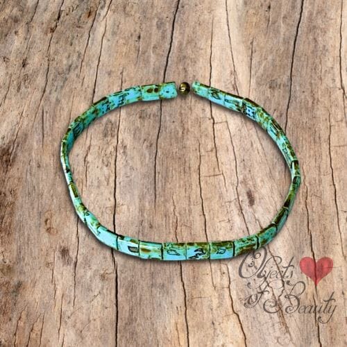 Cheyenne Rectangular Turquoise Bracelet | Yellowstone Spirit Southwestern Collection Turquoise Bracelet Objects of Beauty Southwest 