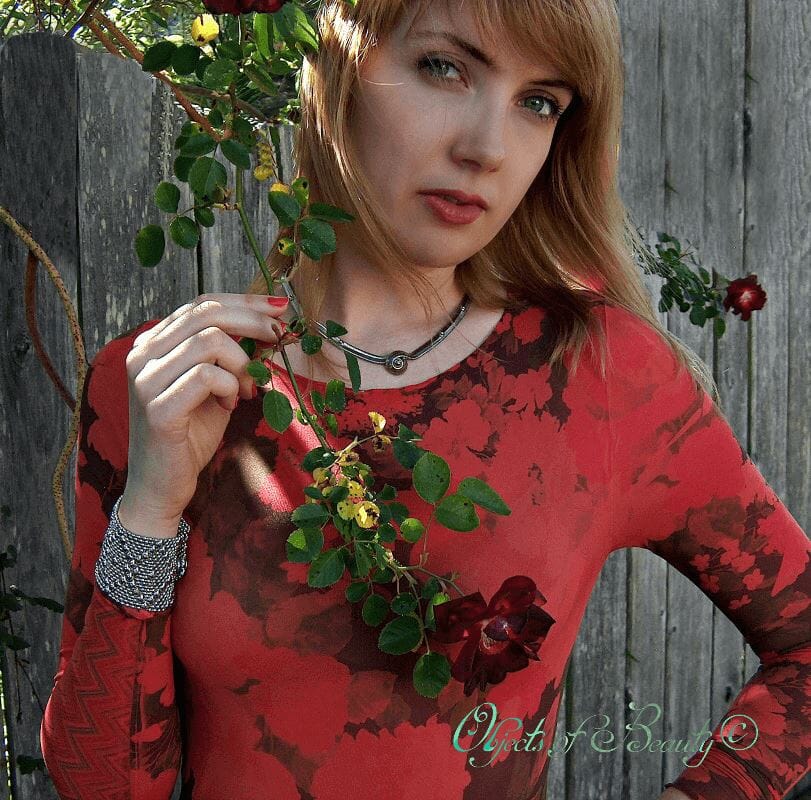 Cleopatra’s Kiss SG Liquid Metal Necklace | Yellowstone Spirit Southwestern Collection Necklaces Sergio Gutierrez Liquid Metal Jewelry 