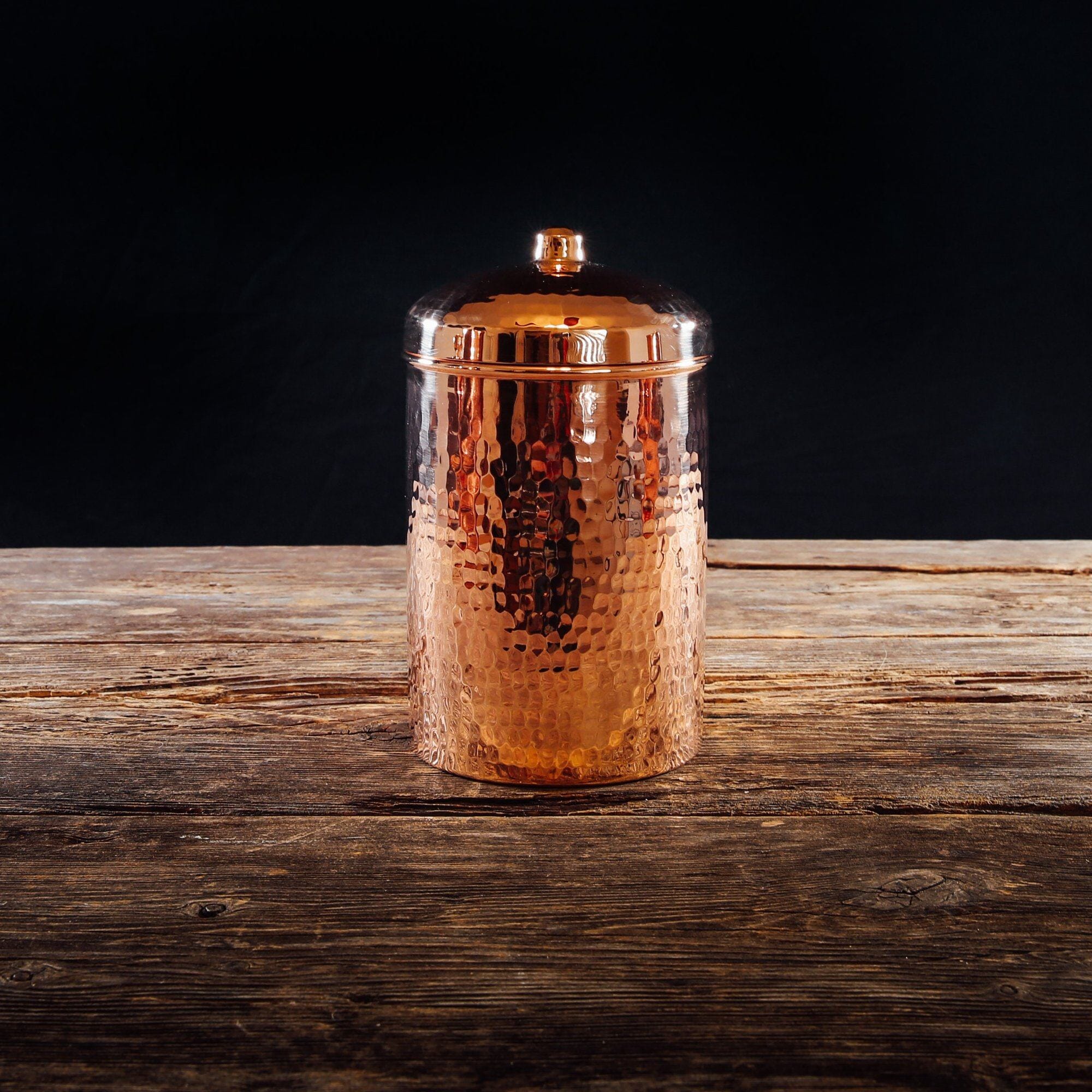 Copper Canisters Shiny Finish | A la Carte | Sertodo Copper | Yellowstone Spirit Southwestern Collection Copper Canisters Objects of Beauty 