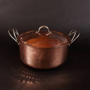 Copper Dutch Oven - Stew Pans | Sertodo Copper | Yellowstone Spirit Southwestern Collection Copper Pot Sertodo Copper 
