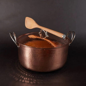 Copper Dutch Oven - Stew Pans | Sertodo Copper | Yellowstone Spirit Southwestern Collection Copper Pot Sertodo Copper 
