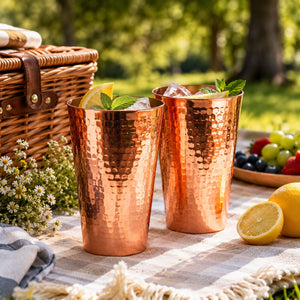 Copper Iced Tea Cup | Bar Shaker Cups | Yellowstone Spirit Southwestern Collection Copper Cup Sertodo Copper 