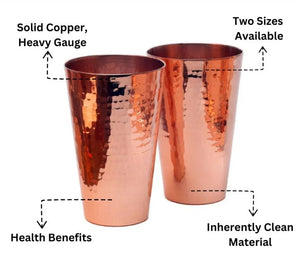 Copper Iced Tea Cup | Bar Shaker Cups | Yellowstone Spirit Southwestern Collection Copper Cup Sertodo Copper 