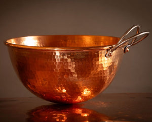 Copper Mixing Bowls from Sertodo Copper | Yellowstone Spirit Southwestern Collection Copper Mixing Bowls Sertodo Copper 5qt-12" diameter 