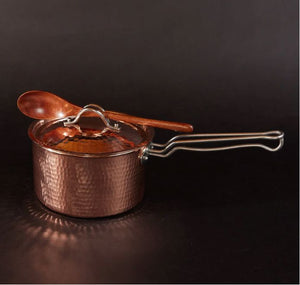 Copper Sauce Pot 1.5 & 2.5 Quart w Lid | Sertodo Copper Copper Pot Sertodo Copper 