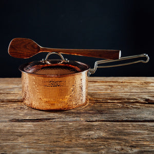 Copper Sauce Pot 2.5 Quart w Lid | Sertodo Copper Copper Pot Sertodo Copper 