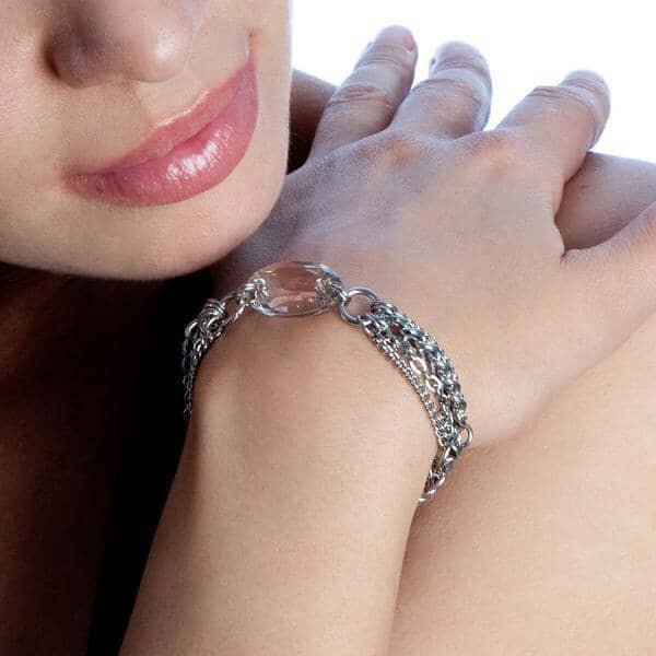 Curiosity Rapt In Maille Crystal Moonlight Bracelet | Yellowstone Spirit Southwestern Collection Bracelets Rapt In Maille Crystal Moonlight 