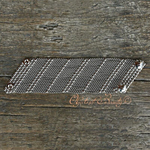 Diagonal Dream SG Liquid Metal Bracelet Bracelets Sergio Gutierrez Liquid Metal Jewelry 