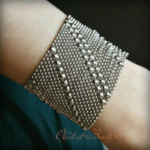 Diagonal Dream SG Liquid Metal Bracelet Bracelets Sergio Gutierrez Liquid Metal Jewelry 