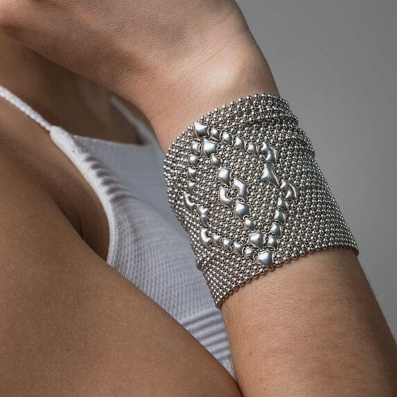 Diamond Dance SG Liquid Metal Bracelet Bracelets Sergio Gutierrez Liquid Metal Jewelry 