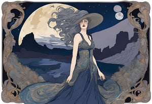 Elegant Outing Objects of Beauty Giclee Fine Art Matte Paper Print 8x5inches (21x13cm) 