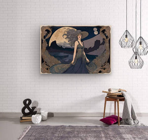 Elegant Outing Objects of Beauty Wood Print 8x5inches (21x13cm) 