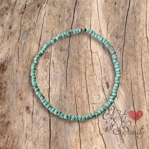 Enola Turquoise Picasso Bead Bracelet | Yellowstone Spirit Southwestern Collection Turquoise Bracelet Objects of Beauty Southwest 