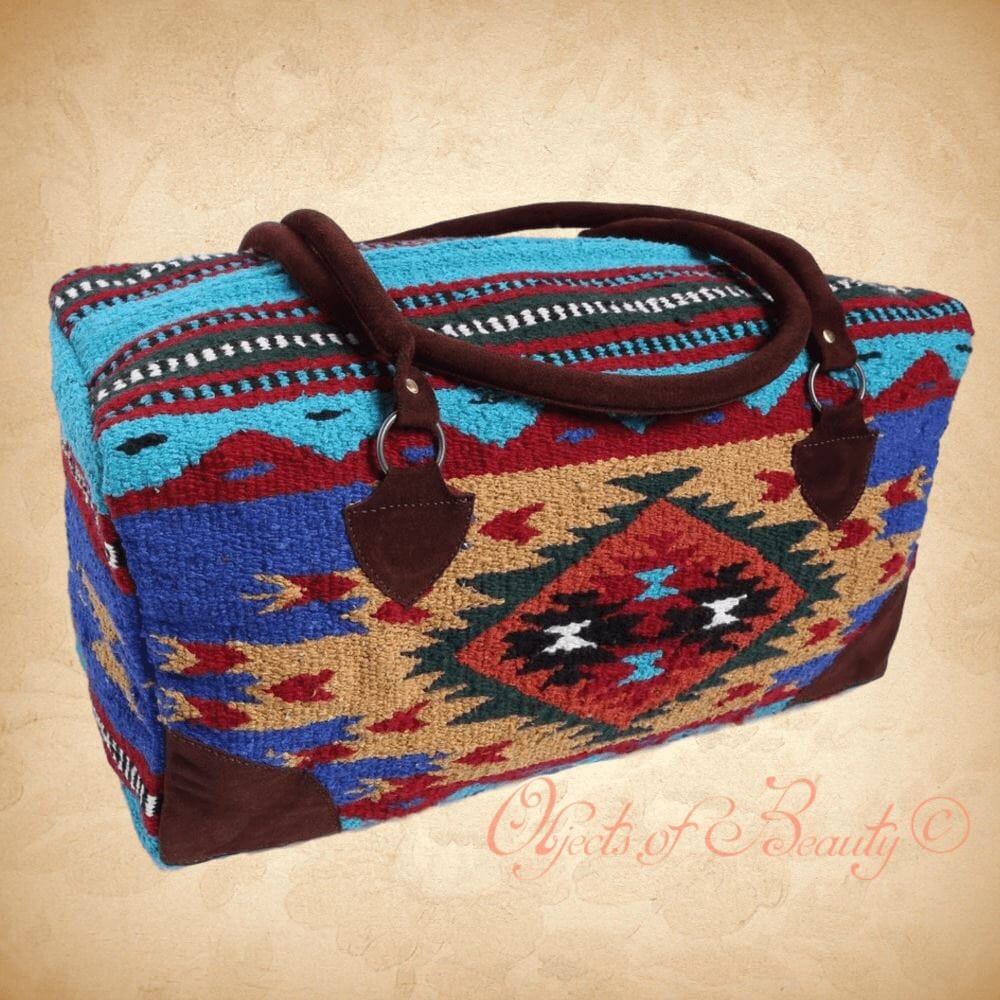 Flight of the Butterfly Woven Duffel Bag | Yellowstone Spirit Southwestern Collection Duffel Bag Objects of Beauty 