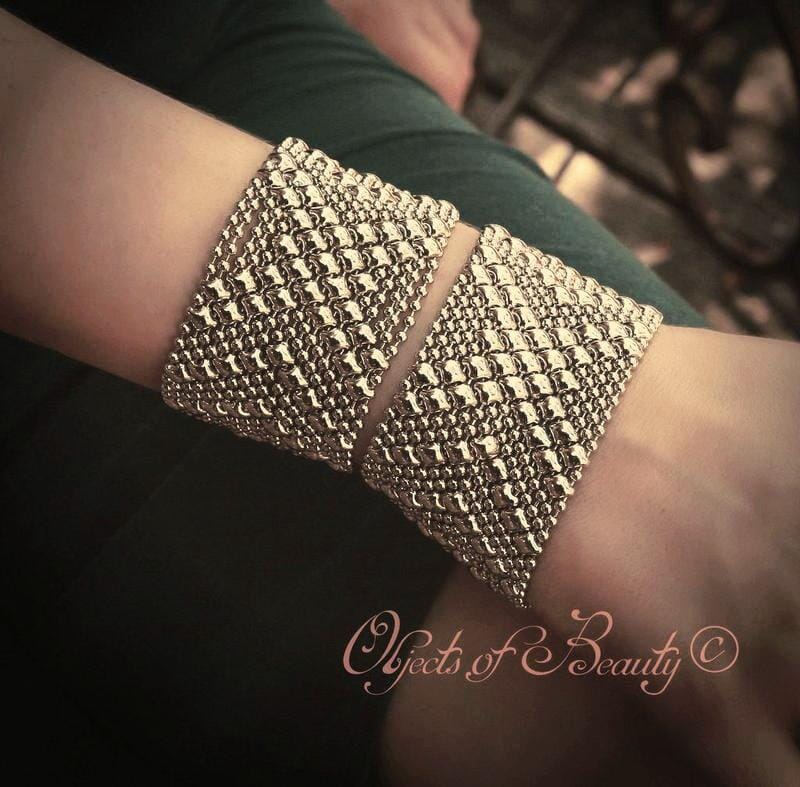 Flinging Arrows Skyler White Breaking Bad Bracelet Antique Silver | SG Liquid Metal | Yellowstone Spirit Southwestern Collection Bracelets Sergio Gutierrez Liquid Metal Jewelry 