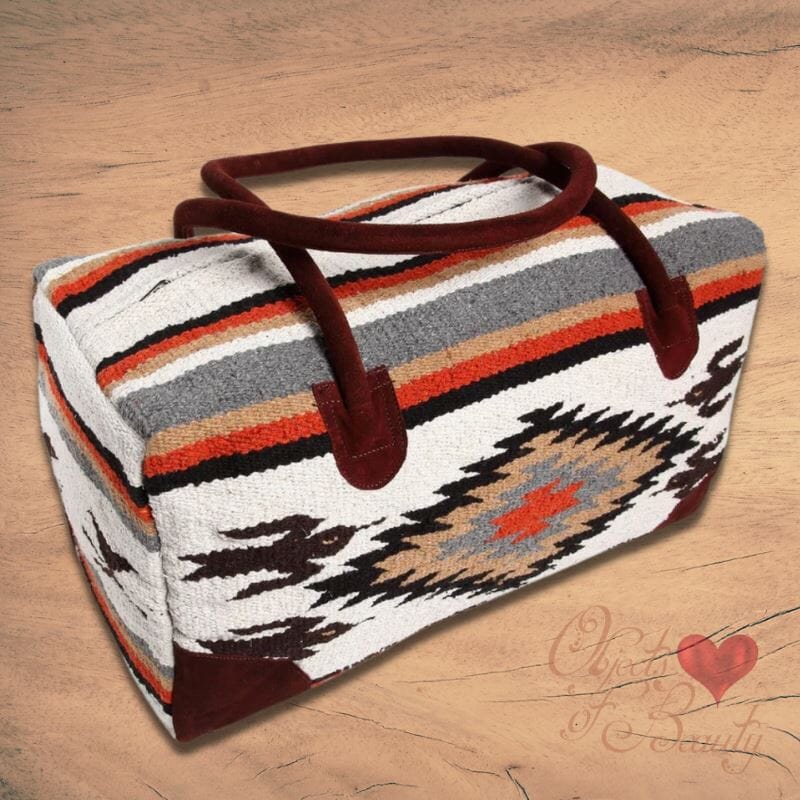 Fortune's Keep Duffel Bag | Yellowstone Spirit Southwestern Collection Duffel Bag Objects Of Beauty Southwest 