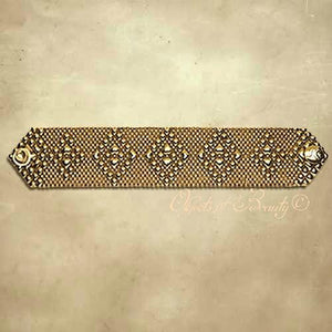 Golden Liquid Diamond SG Liquid Metal Bracelet Bracelets Sergio Gutierrez Liquid Metal Jewelry 