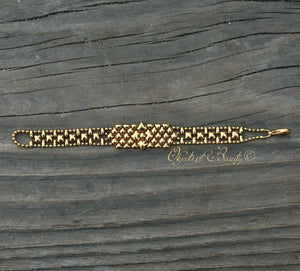 Golden Mini Star SG Liquid Metal Bracelet Bracelets Sergio Gutierrez Liquid Metal Jewelry 