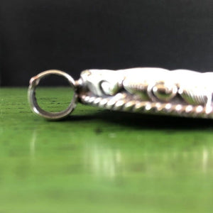 Horse Couple Carved Bone Pendant Necklace | Spirit Animal, Horse and Yellowstone Spirit Southwestern Collections Collections Objects of Beauty Southwest 