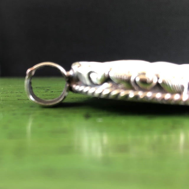 Horse Couple Carved Bone Pendant Necklace | Yellowstone Collection Objects of Beauty Southwest 