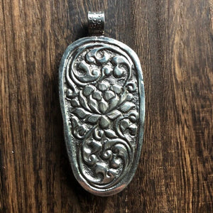 Horse with Feathered Halo Turquoise Teardrops Pendant Necklace | Yellowstone Spirit and Spirit Animal & Horse Collections Turquoise Necklace Objects of Beauty Southwest 