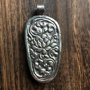 Horse with Feathered Halo Turquoise Teardrops Pendant Necklace | Yellowstone Spirit and Spirit Animal & Horse Collections Turquoise Necklace Objects of Beauty Southwest 