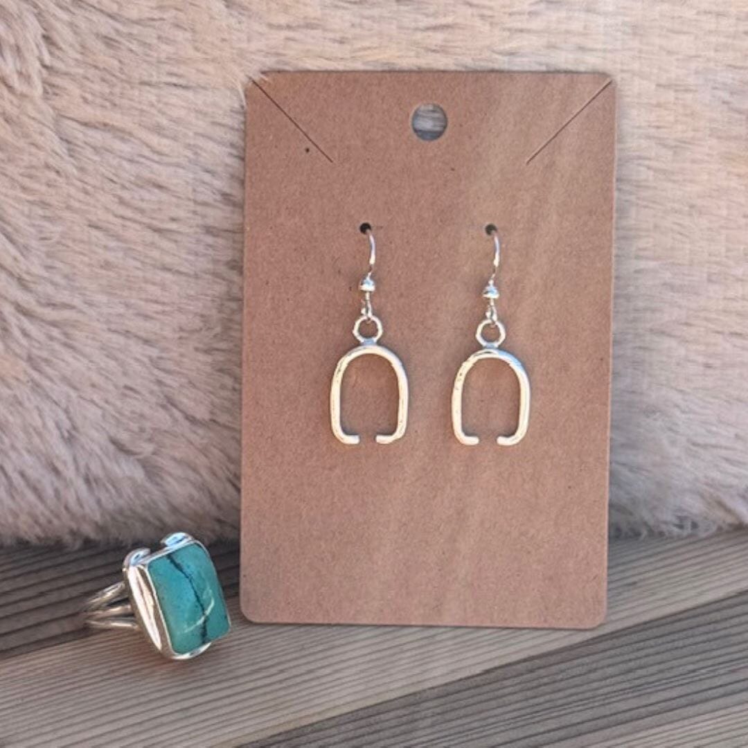 Horseshoe Earrings | Sterling Silver | Yellowstone Spirit Southwestern Collection Earrings Objects Of Beauty Southwest 