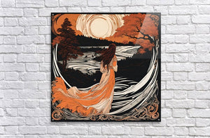 Immersion | Andrea Record Fine Art | Yellowstone Spirit Southwestern Collection Painting Print Andrea Record Fine Art 