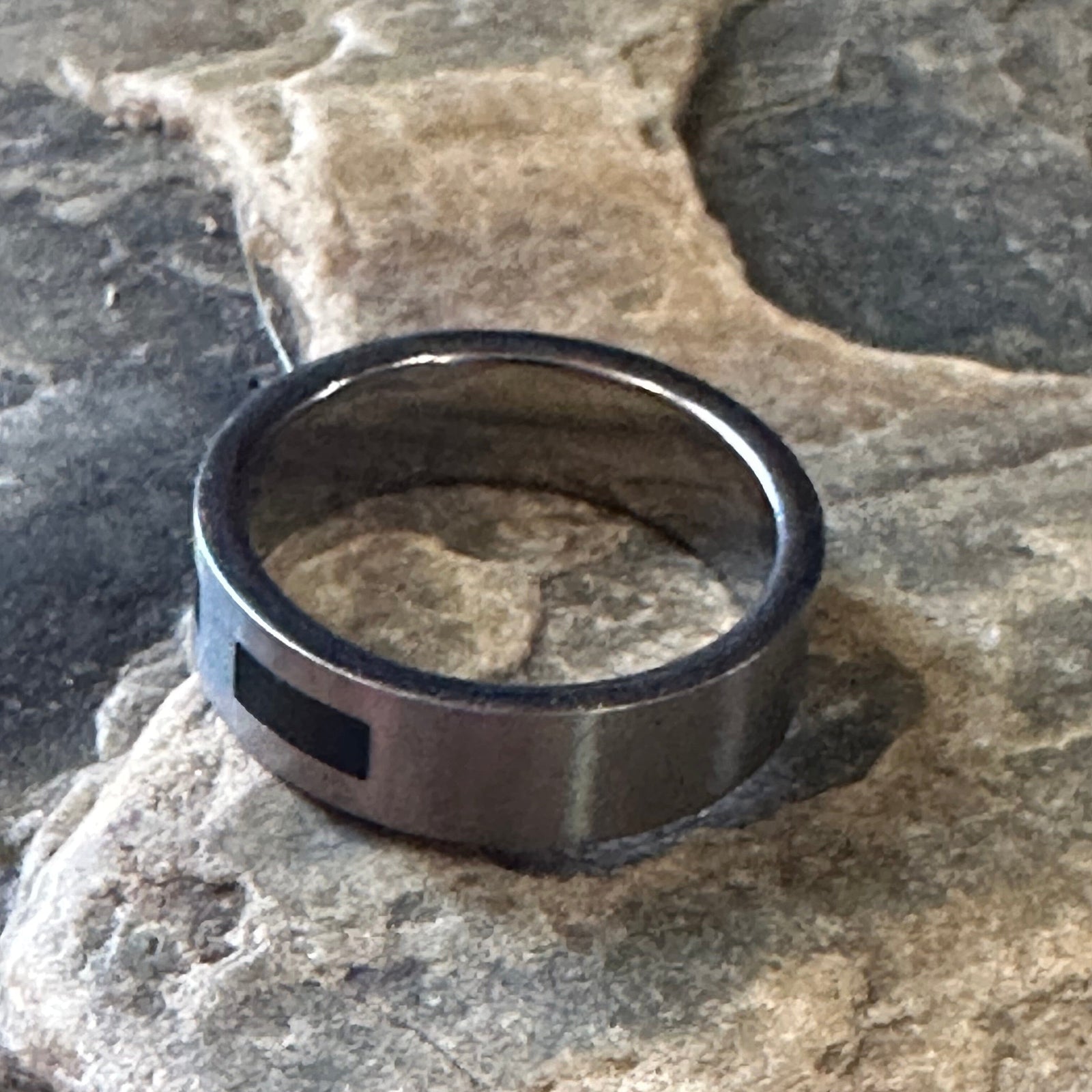 Iron Halo Titanium Ring by Luca Vale Collectible ring Luca Vale 